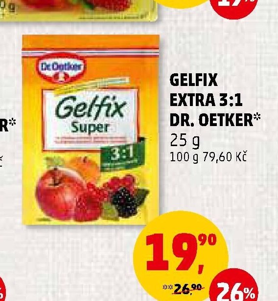 GELFIX EXTRA 3:1 DR. OETKER 25 g