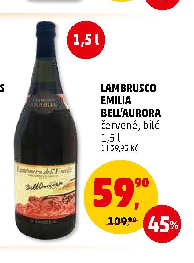 Lambrusco Emilia Bell'Aurora