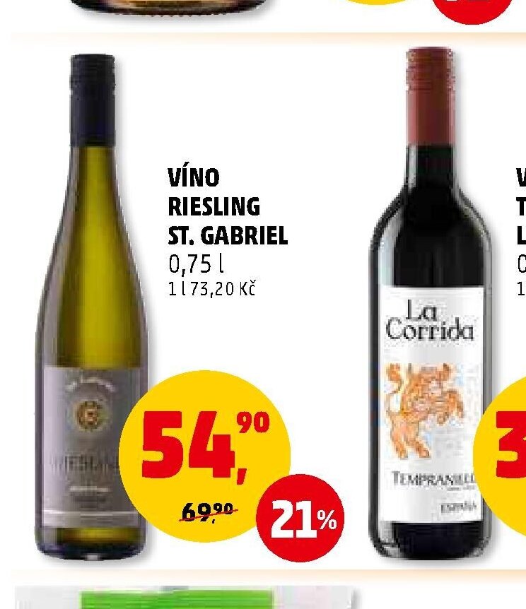 Víno Riesling St. Gabriel