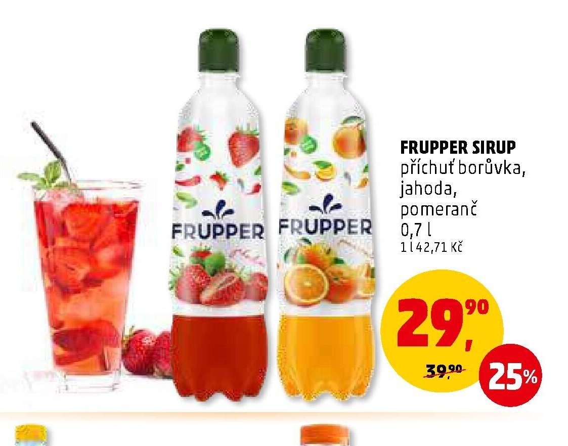Frupper sirup