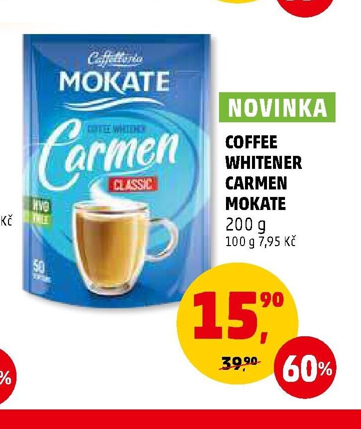 Coffee Whitener Carmen Mokate