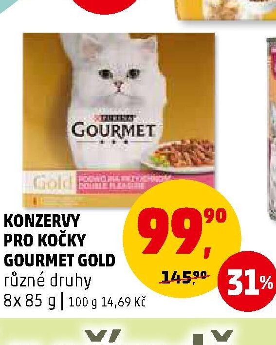 KONZERVY PRO KOČKY GOURMET GOLD
