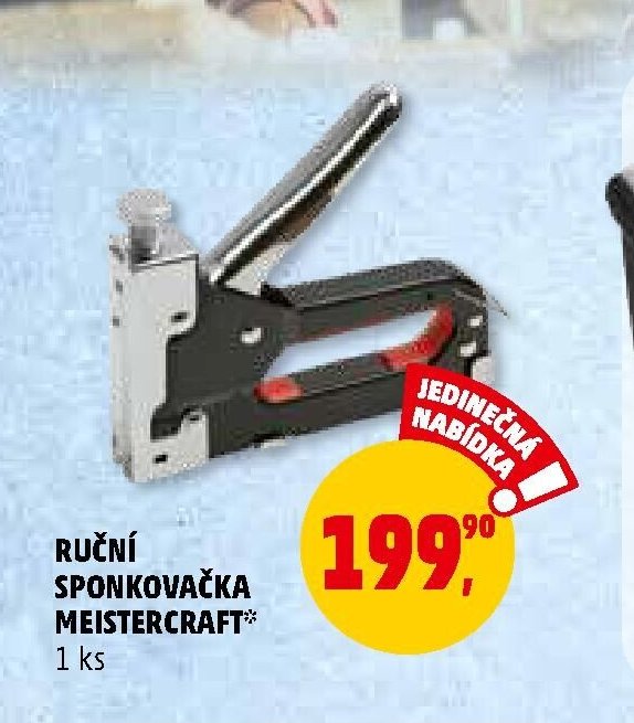 RUČNÍ SPONKOVAČKA MEISTERCRAFT