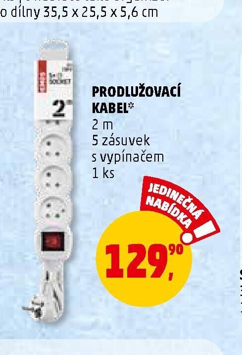 PRODLUŽOVACÍ KABEL
