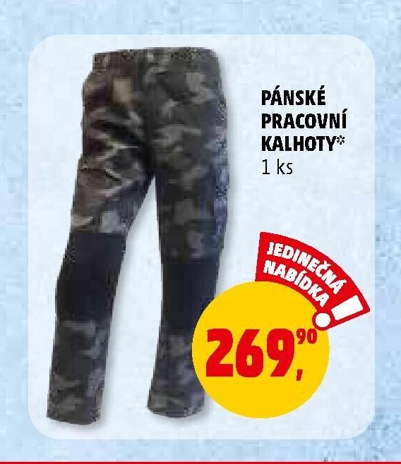 PÁNSKÉ PRACOVNÍ KALHOTY