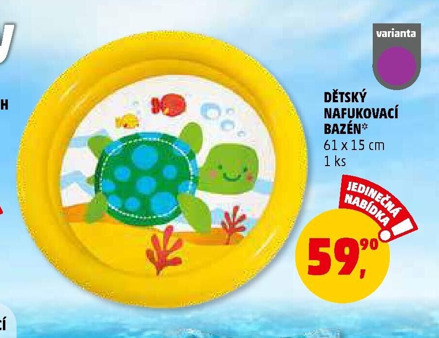 DĚTSKÝ NAFUKOVACÍ BAZÉN