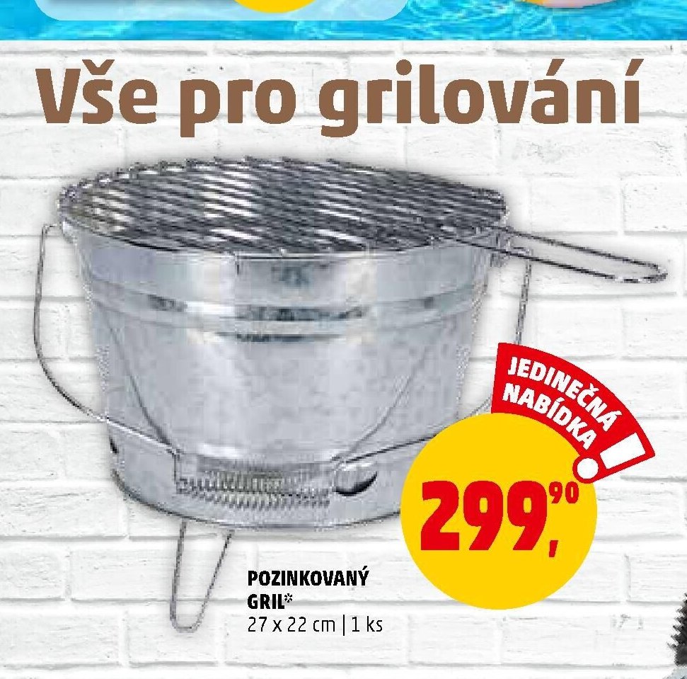 POZINKOVANÝ GRIL