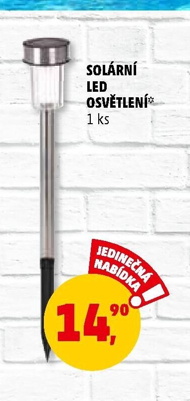 SOLÁRNÍ LED OSVĚTLENÍ