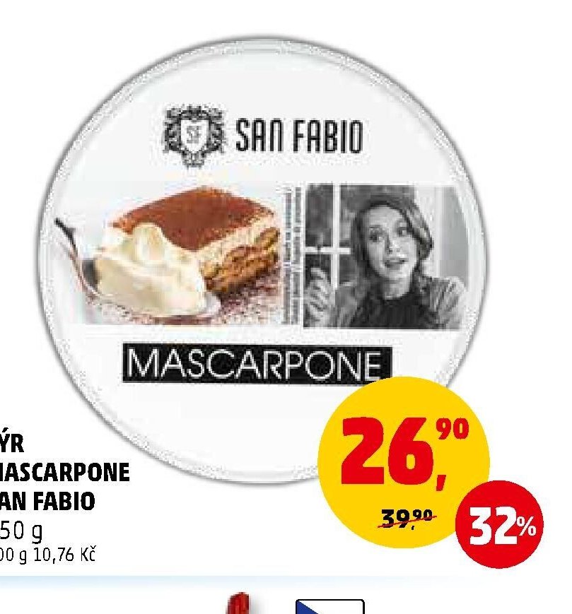 Sýr Mascarpone San Fabio