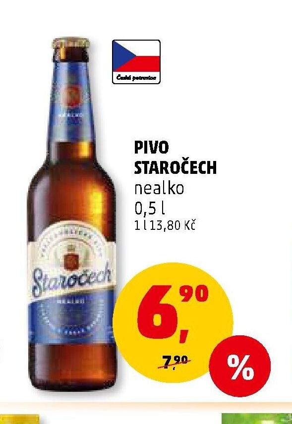 Pivo Staročech nealko