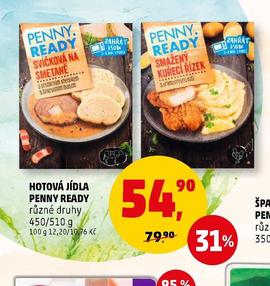 HOTOVÁ JÍDLA PENNY READY