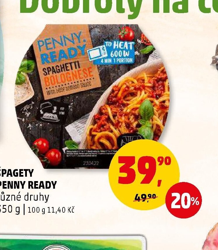ŠPAGETY PENNY READY