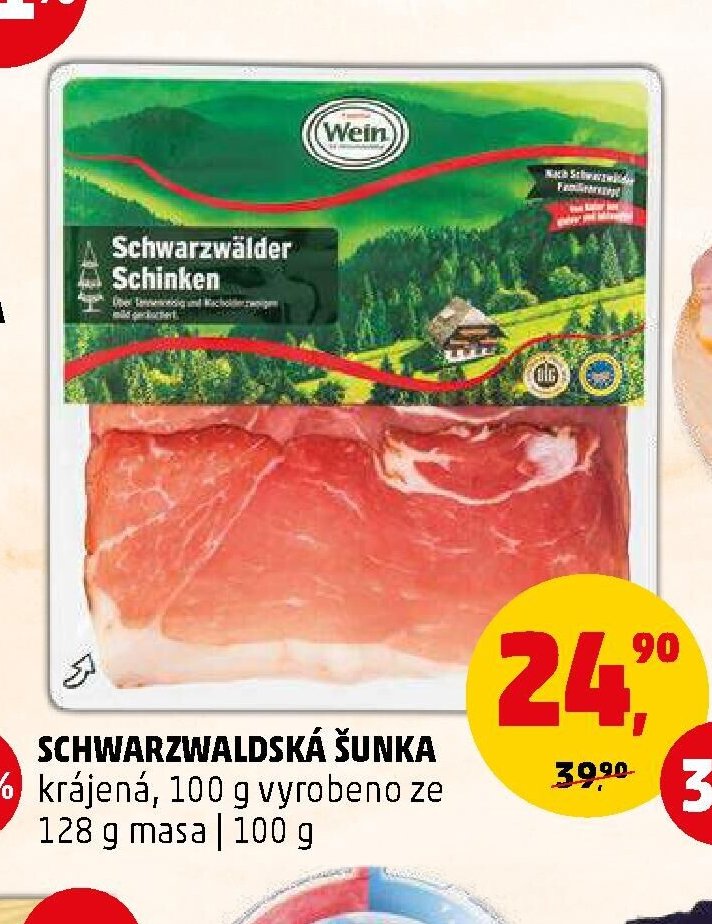 SCHWARZWALDSKÁ ŠUNKA