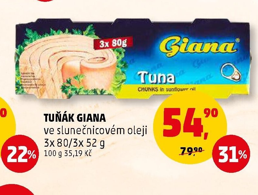 TUŇÁK GIANA
