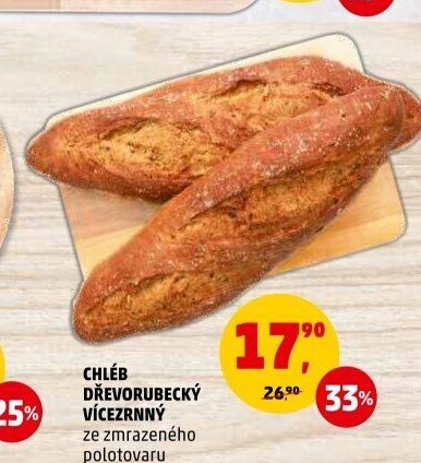Chléb dřevorubecký vícezrnný