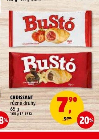 Croissant různé druhy