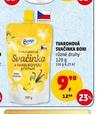 Tvarohová svačinka Boni