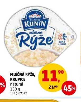 Mléčná rýže