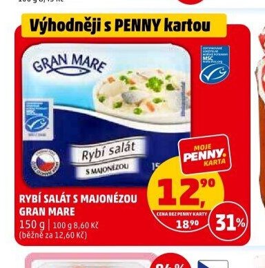 Gran Mare Rybí salát s majonézou