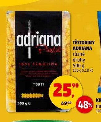 TĚSTOVINY ADRIANA