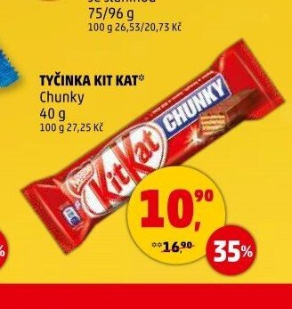 TYČINKA KIT KAT Chunky