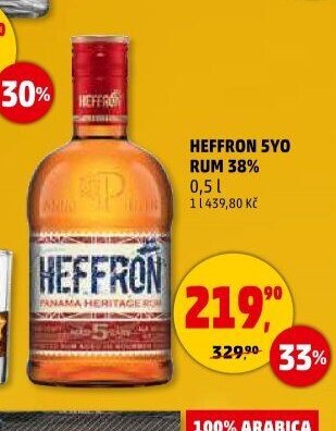 Heffron 5YO Rum