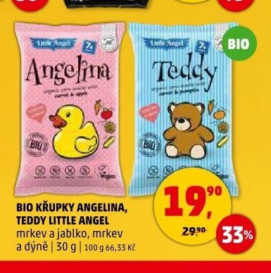 Bio křupky Angelina, Teddy Little Angel