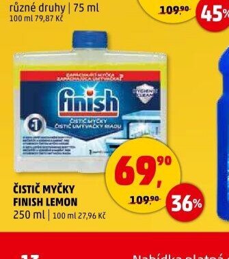 ČISTIČ MYČKY FINISH LEMON