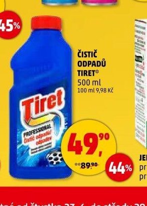ČISTIČ ODPADŮ TIRET