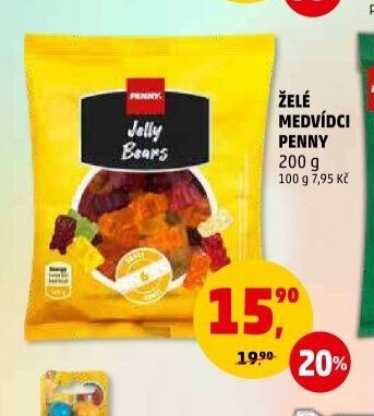 Želé medvídci Penny
