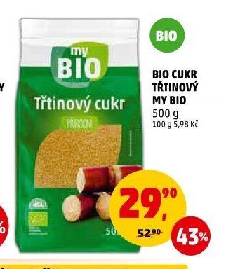 Bio cukr třtinový My Bio