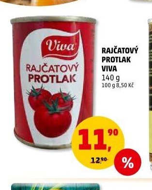Rajčatový protlak Viva