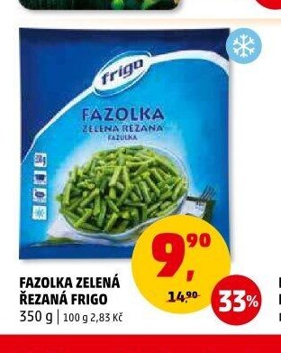 Fazolka zelená řezaná Frigo