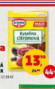 Kyselina citronová Dr. Oetker