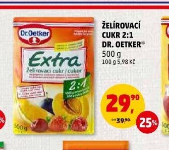 Želírovací cukr 2:1 Dr. Oetker