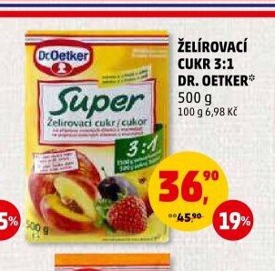 Želírovací cukr 3:1 Dr. Oetker