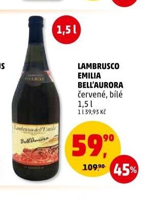 Lambrusco Emilia Bell'Aurora