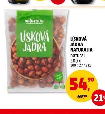 Lísková jádra Naturalia