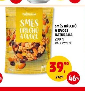 Směs ořechů a ovoce Naturalia