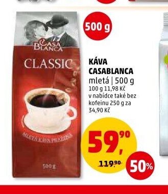 KÁVA CASABLANCA
