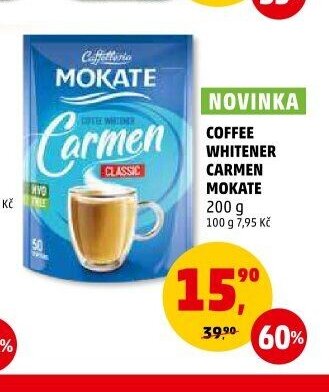 COFFEE WHITENER CARMEN MOKATE