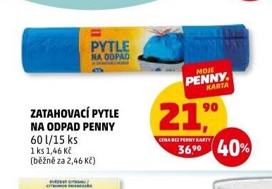 Zatahovací pytle na odpad Penny