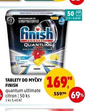 Tablety do myčky Finish Quantum Ultimate