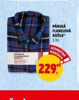 PÁNSKÁ FLANELOVÁ KOŠILE
