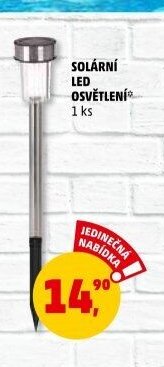 SOLÁRNÍ LED OSVĚTLENÍ