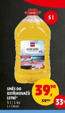 Směs do ostřikovačů letní