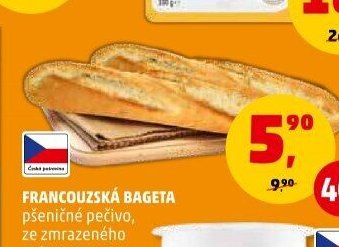 FRANCOUZSKÁ BAGETA 125 g