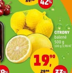 CITRONY balené 500 g