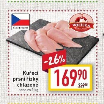 Kuřecí prsní řízky chlazené