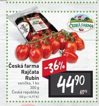 Česká farma Rajčata Rubín